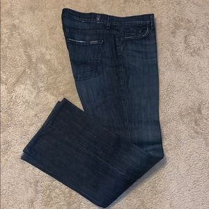 7 For All Mankind High Waist Bootcut Size 31